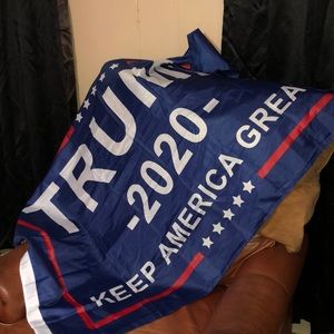 Trump Nylon Flag- YES I WON